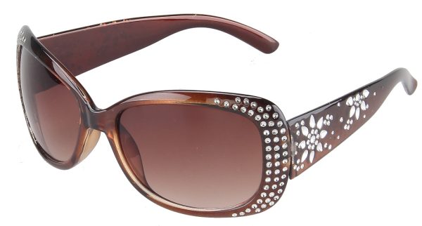 ON SHADES                             
Sunglasses With UV400 Protection, Brown