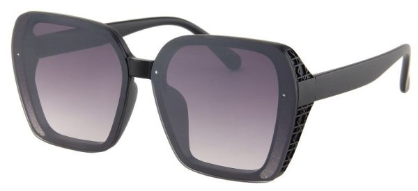 ON SHADES                             
Sunglasses With UV400 Protection, Black