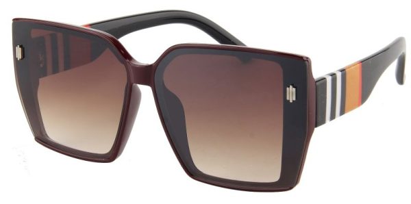 ON SHADES                             Sunglasses With UV400 Protection, Brown
