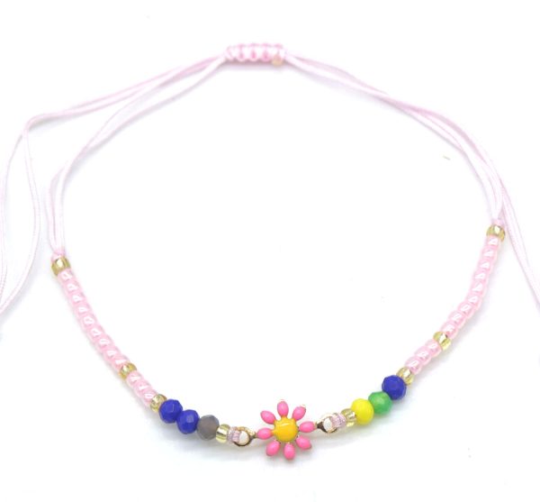 Bracelet Flower Pink