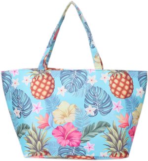 Beach Bag Flowers 55x35x20cm