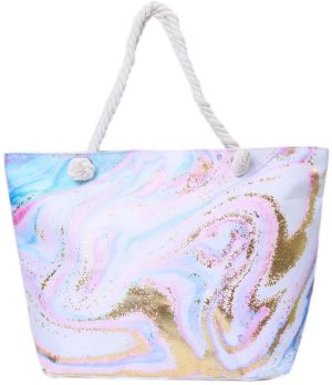Beach Bag Shiny 55x35x14cm