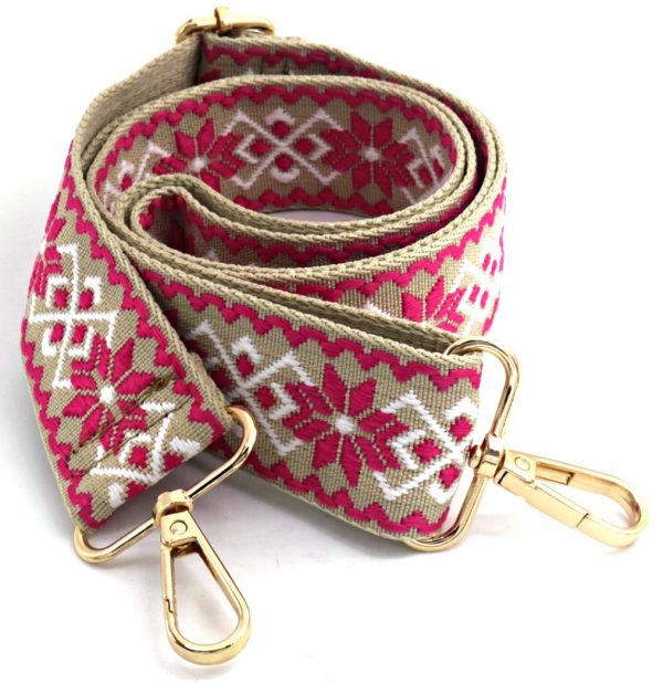 Bag Strap 4cm Pink