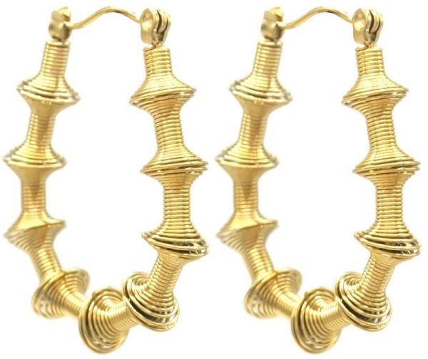 Steel Earrings 3.5cm