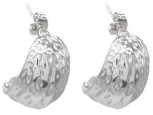 Steel Earrings 2.5cm