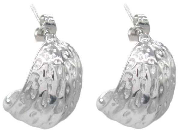 Steel Earrings 2.5cm