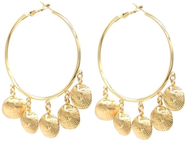 Earrings Shells 5.5x7cm