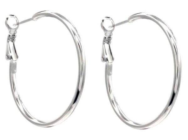 Steel Earrings 3.5cm