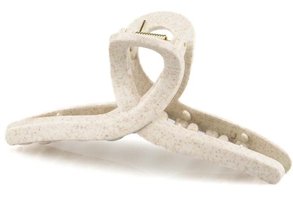 Hair Claw 11.5cm Beige