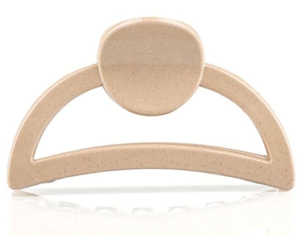Hair Claw 8.5cm Brown
