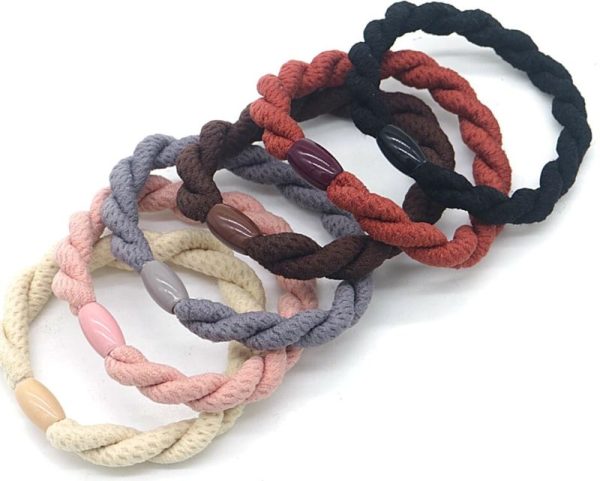 Hair Elastics Set 6pcs