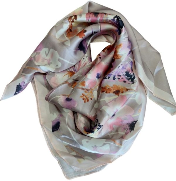 Silk Look Scarf 70x70cm