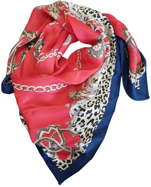 Silk Look Scarf 70x70cm
