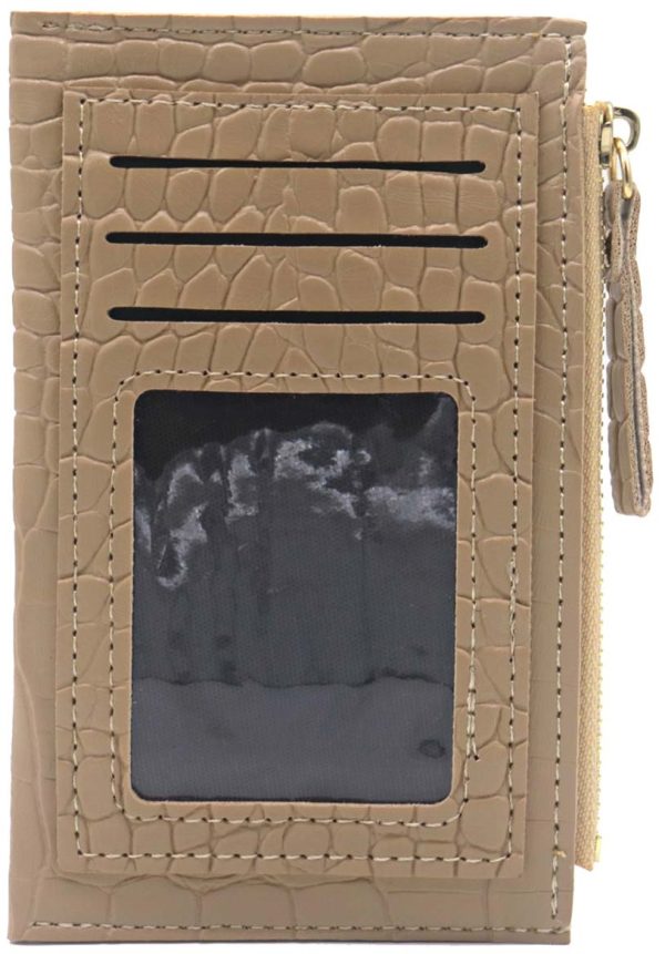 Wallet - Card Holder 14x9cm Brown