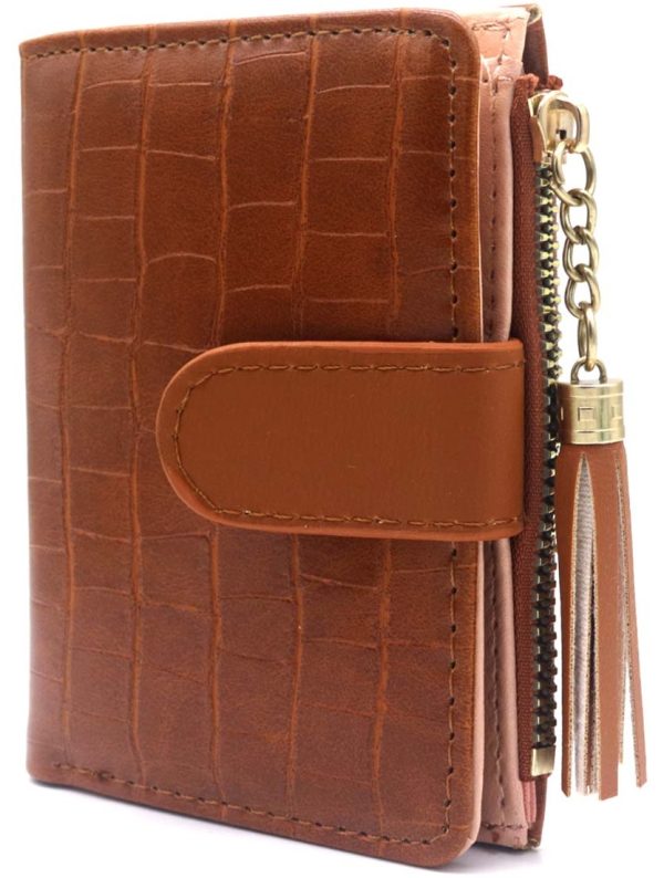 wallet 12x9x1.5cm Brown