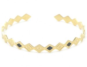 Steel Bangle Gold